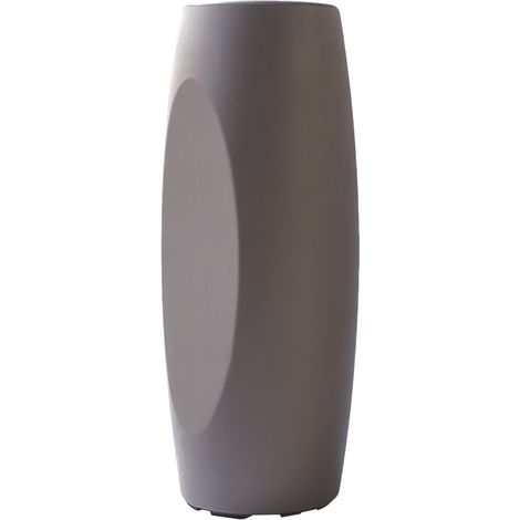 VASO ALTO TONDO IN RESINA, VASO ALTO 100CM, VASO ALTO IN RESINA, VASO LINCE - Colore: Antracite