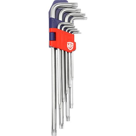 Jeu Clés Torx Longues Résistance Cr-v, Portée étendue -