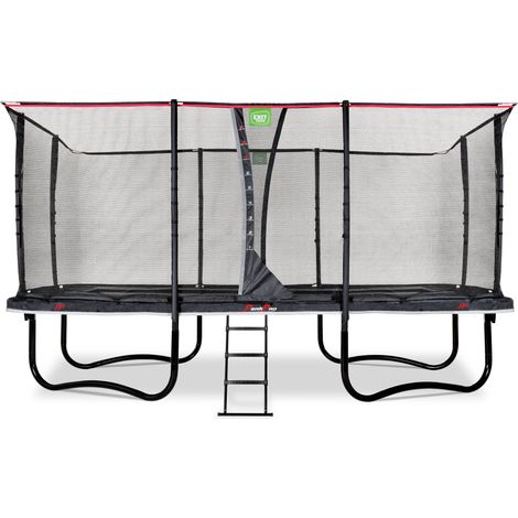 EXIT Peakpro Trampoline 10x17ft – Black