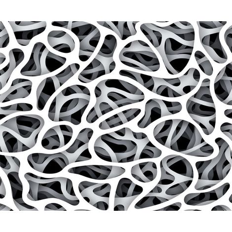 3D openwork, photo murale intissée, 375x270 cm, 4 parts (1/3)