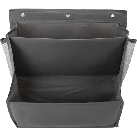 2-Tier Wall-Mounted Shoe Organizer, Space-Saving Oxford Cloth with Reinforced Hooks and Ventilation Holes for Door Storage, Closet, Camper Van (1/5)