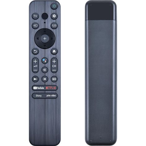 RMF-TX800U Télécommande de Recharge pour 4KK 8K HD TV Voice Compatible avec RMF-TX900B KD-50X81K KD-50X82K KD-50X85K KD-65X80K KD-75X80K KD-75X82K XR-65A83K XR-65X90K XR-75X90K