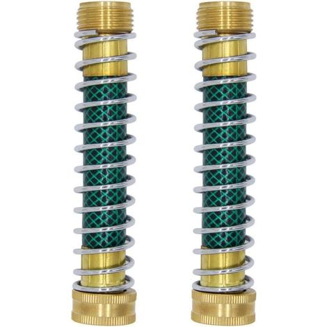 Wasserhahnadapter, Schnellanschluss, Universaladapter, einfach zu verwendender Wasserhahnanschluss, 3/4-Wasserschlauchverbindung, verhindert Knicken mit 225 mm knickfreiem Schlauch-Wasserabscheider-Se