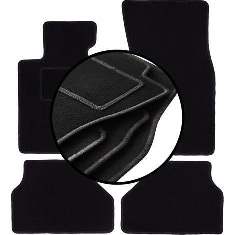 Komplettset Veloursmatten für: BMW 5 E61 Kombi, Touring (2003-2010)