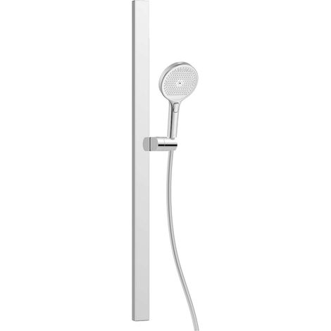 kielle Oudee - Set Handbrause EcoSpare, Stange und Schlauch, Chrom/weiß 20402SE10 (1/5)