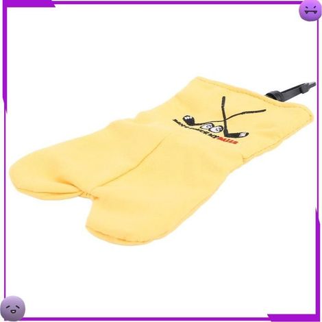 Sac à balles amusant en velours, accrocher facilement, protège et lave facilement, 2 balles (1/5)