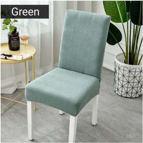 2x Stretch Spandex Chair Covers for Wedding, Banquet, Birthday, Party, Home Decor.