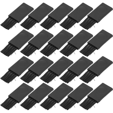 20 Pièces Brosses de Nylon pour Rasoir, Résistantes à l'Usure et Douces, Idéales pour Électroménagers et Nettoyage d'Écrans (1/5)