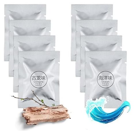 Pastillas de aromaterapia para coche, 10 piezas de recambio para ambientador de coche, almohadillas de repuesto con fragancia sólida, almohadillas de recambio para difusor de aroma para coche, 5 fraga (1/5)