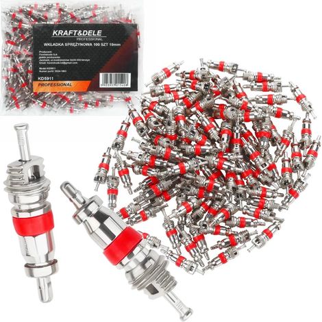 Inserti a molla per valvole del camino, 100 pezzi, 19 mm, resistenti e di tenuta. (1/5)