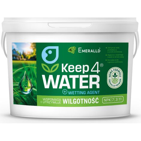 Engrais de printemps pour gazon en zones sèches Emeralld Complex 8 kg