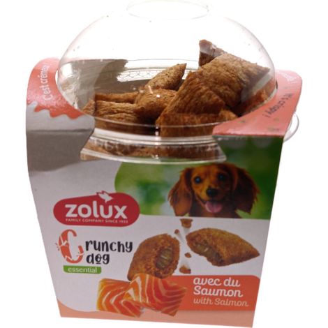 Friandises Crunchy Dog Saumon 75 g pour chien - zolux