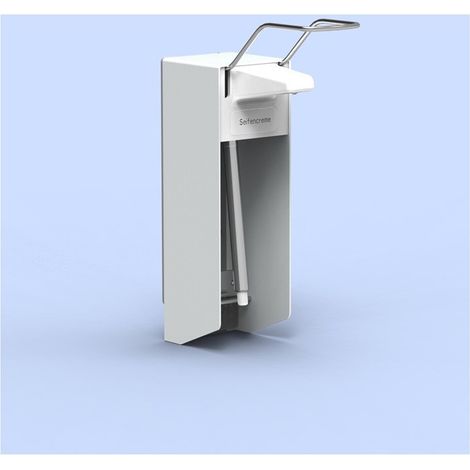 Dispenser universale CWS 1000-E tubo dritto Alluminio bianco