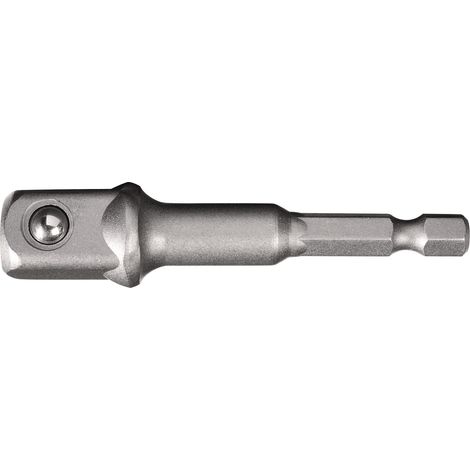 Adaptador  de  accionamiento  hexagonal  de  1/4  pulgadas  salida  cuadrada  de  1/2  pulgadas  L.72mm  TECWERK (1/2)