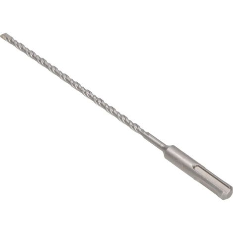 KOTARBAU® Kotarbau® Foret Beton Sds Plus 5x210mm - Meche Beton avec Pointe en Carbure Foret Béton - Foret Perforateur - Foret Hélicoïdal Pour Pierre Kvs - en Acier 40Cr - Argent (1/5)