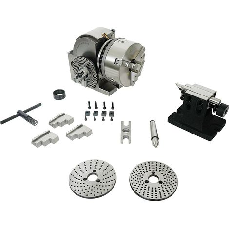 Divisore universale SOGI DIV-BS-1 per fresatrice e trapani-fresa con mandrino Ø 160 mm e accessori