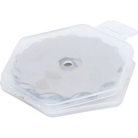 Lot de 10 lames rotatives pour coupe de tissu, cuir, couture, ciseaux de tailleur, couteau à roulette (1/5)