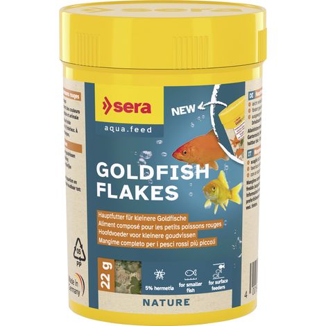 Sera Fischfutter Goldy Flakes 100 ml