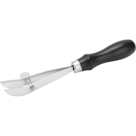 Verstellbare Kantenfalzzange, Edelstahl-Abstandsscheibe, Perlenwerkzeug, Lederhandwerkszubehör (1/5)
