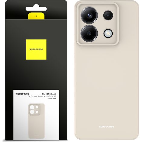 Custodia in silicone opaco colorato per Poco X6 5G / Redmi Note 13 Pro 5G (1/5)