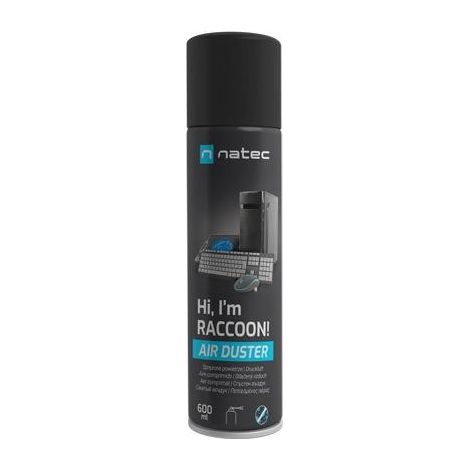 NATEC Racoon Air limpiador de aire comprimido 600 ml (1/3)