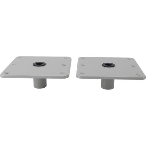 Professioneller Bootssitzsockel aus Aluminiumlegierung, robuste Montageplatte, 2-teilig. (1/5)