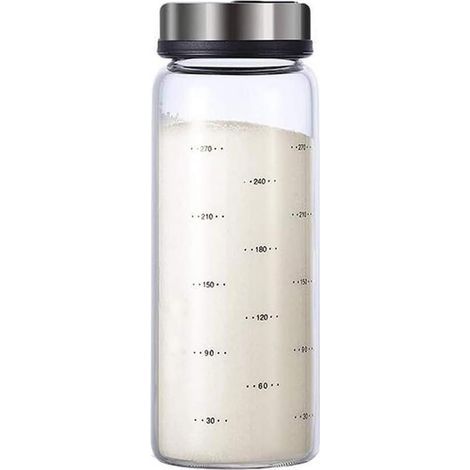 Glass salt and pepper shakers with adjustable pouring holes, 300 ml (1/5)