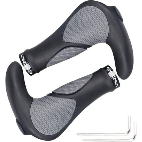 Ergonomische Fahrradgriffe mit Schraubverschluss für MTB und Roller (1/5)