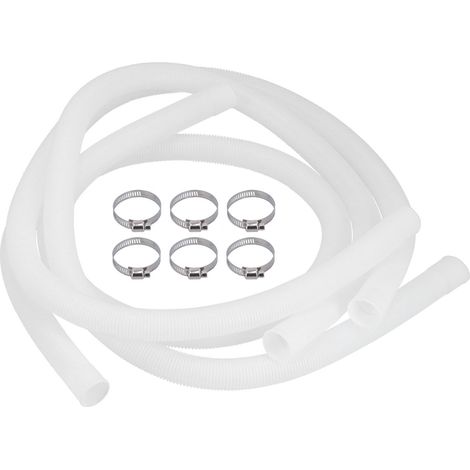 Lot de 3 tuyaux de rechange en polyéthylène résistant à la pression et étanches pour pompe de piscine (1/5)