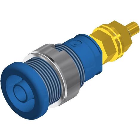 SKS Hirschmann SEB 2600 G M4 casquillo banana azul 4 mm