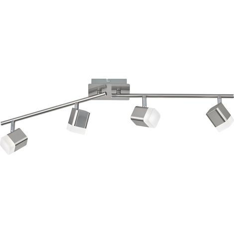 Faretto da Interno a LED in Metallo Nickel Opaco