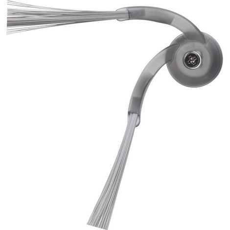 Roborock spazzola laterale ad arco anti-groviglio, robot aspirapolvere, grigio, 2 pz, compatibile Qrevo Curv, Saros 10