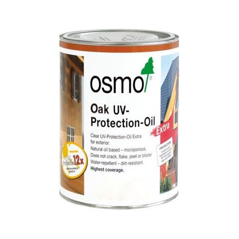 Osmo UV Protection Oil Tints - With Film Protection - Oak - 750ml