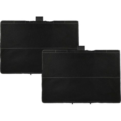 vhbw 2x Filtro a carboni attivi sostituisce Europart 10041403 per cappe aspiranti - 31,5 x 21,5 x 2,3 cm