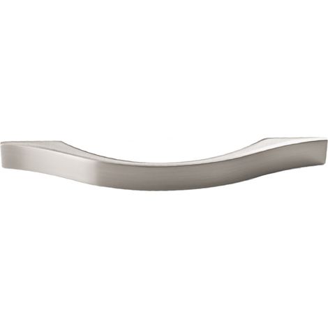Tirador aluminio TSB ola 128mm níquel satinado mueble (1/2)
