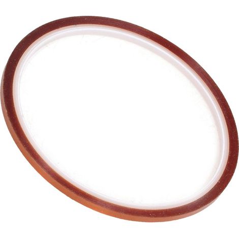 Lot de 10 rubans adhésifs isolants haute température marron foncé en polyimide pour transformateur, 3 mm (1/5)