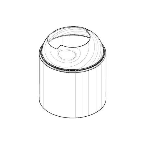DORNBRACHT Haube ERSATZTEILE 091102252 D. 50 x 58 mm Chrom, 091102252-00