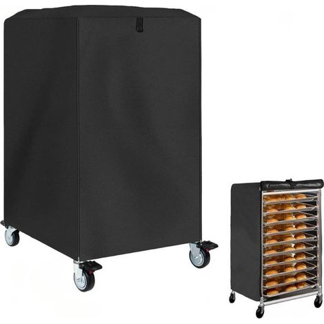 Housse anti-poussière pour chariot à pain à 10 niveaux, 23 x 28 x 32 pouces, housse imperméable et résistante aux UV.-AquaForge (1/5)