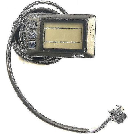 Accessoires pour vélos électriques : écran LCD Omt-m3 36V/48V avec accessoires pour panneau de commande LCD de vélo électrique