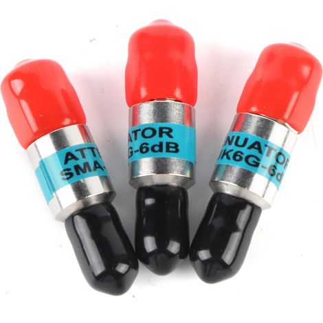 Atténuateur coaxial RF SMA-JK mâle vers femelle 2W 6GHz 50Ω 1-30dB (6dB) (1/5)
