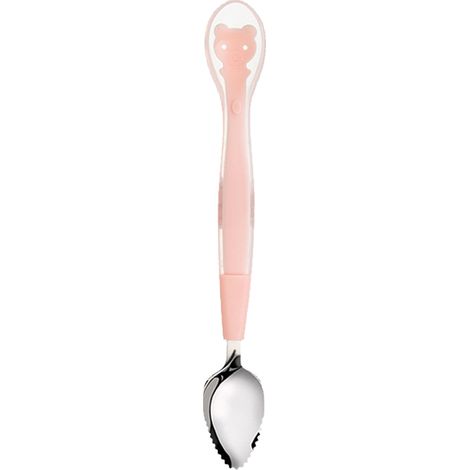 Cuillère Alimentaire Bébé Silicone Double Tête - Pour Sevrage et Repas Bébé - Lot de 2 (1/5)