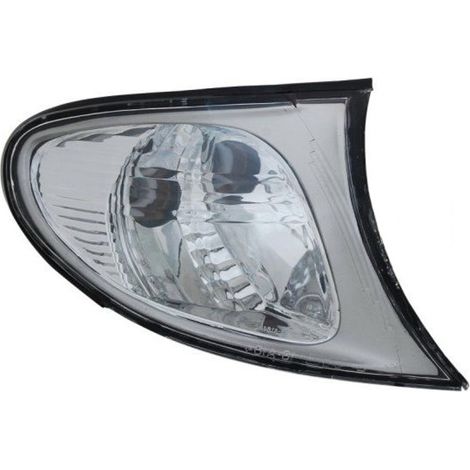 Feu clignotant avant droit blanc avec bord chromé BMW Serie 3 E46 phase 2 2001-2005