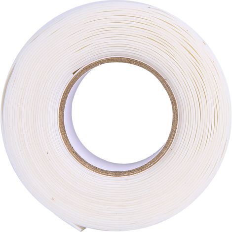 Ruban adhésif étanche à forte adhérence pour tuyaux PVC et PPR, fournitures de réparation, blanc/rouge (1/5)