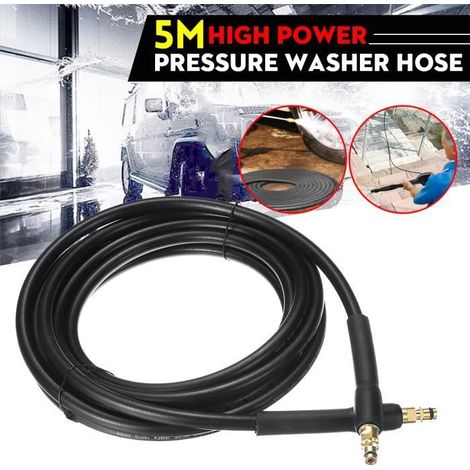 TEMPSA 5M Haute pression Laveuse Nettoyeur Tuyau clic-clic Nettoyage Pr Karcher K Series K2-K7 (1/4)