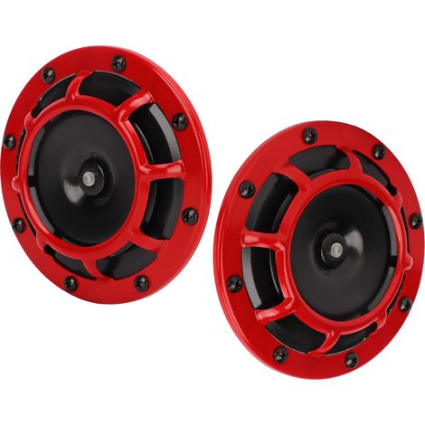 Klaxon électrique 12 V 115 dB Super Tone double, kit universel pour camions, camping-cars, motos, UTV et quads (1/5)