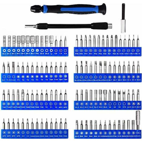 Set di 126 viti precisione: attrezzi per riparazione e smontaggio, adatti per MacBook, PC portatili, iPhone, iPad, occhiali, Xbox e altro ancora (1/3)
