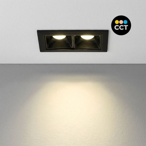 Foco Lineal LED Empotrable 4W - CCT - UGR18 - CRI90 - IP20 - (1/5)