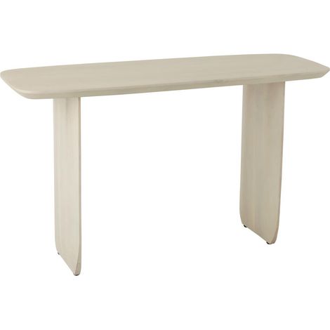 Console en Bois "William" 130cm Blanc (1/5)