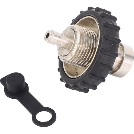 Adaptateur DIN vers 8 mm pour bouteille de gaz, compatible avec les détendeurs de plongée et les convertisseurs de bouteilles de grande et petite capacité. (1/5)