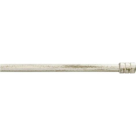 SCORRITENDA 'KIT FERRO' mod. 'Cilindro' col. avorio oro Ø 20/19 mm.